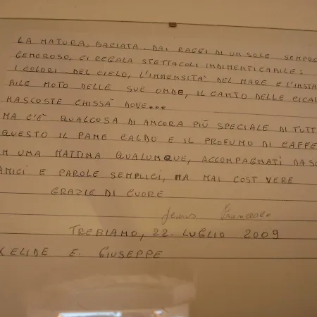 Da Giusè Bed & Breakfast Trebiano